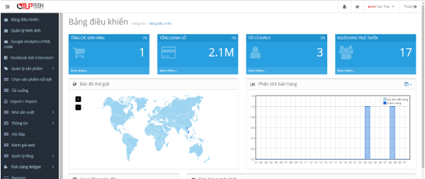 Hướng dẫn dùng web TLPtech